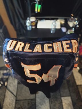 Reebok NFL Players Navy and White Team Jersey Size 52